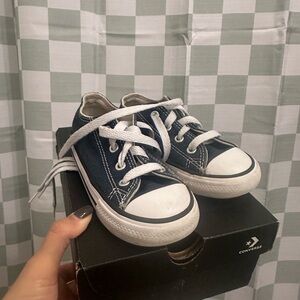 Converse Kids' Navy and White Sneakers